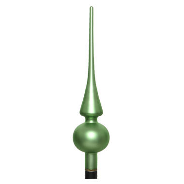 Decoris Piek - groen - mat - kerstboompiek - 26 cm product
