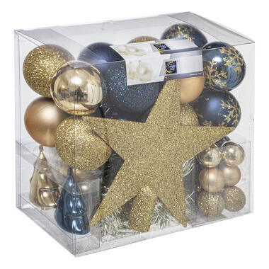 Feeric Lights and Christmas Kerstballen met piek - 43st product