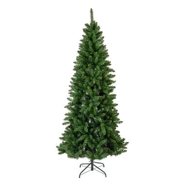 Everlands Kunstkerstboom Slim Pine - slank - groen - 86 x 150 cm product