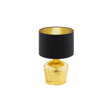 EGLO Manalba Tafellamp - E27 - 38 cm - Goud/Zwart product