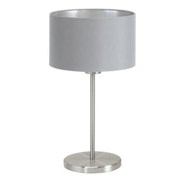 EGLO Maserlo Tafellamp - E27 - 42 cm - Grijs/Zilver product