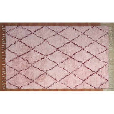 Vloerkleed Klassiek roze 200x300cm product