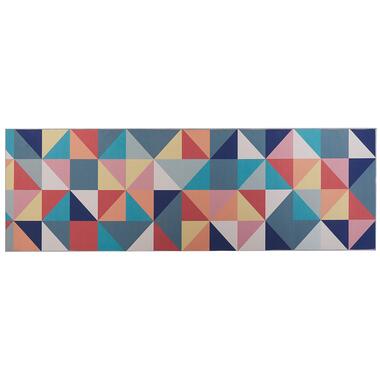 Beliani Laagpolig - VILLUKURI multicolor polyester 80x240 cm product
