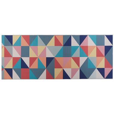 Beliani Laagpolig - VILLUKURI multicolor polyester 80x200 cm product