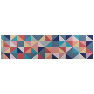 Beliani Laagpolig - VILLUKURI multicolor polyester 80x300 cm product