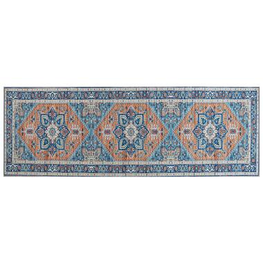 Beliani Laagpolig - RITAPURAM blauw polyester 70x200 cm product
