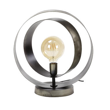 Giga Meubel Tafellamp Metaal - 18x40x43cm - Zilver - Lamp Rotar product