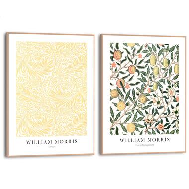 Set poster met lijst - William Morris product
