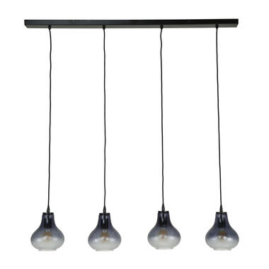 Giga Meubel Hanglamp Kegel Glas - 4 Lichts - 110x150x18cm product