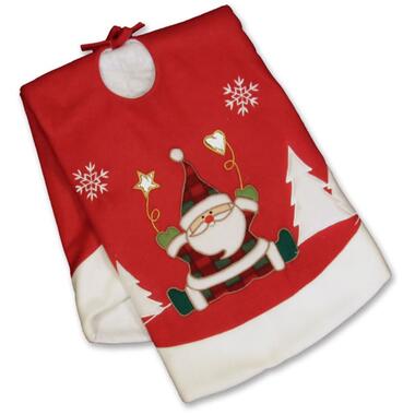 Unique Living - Xmas with love treeskirt santa - Kerstboomkleed product