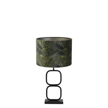 Tafellamp Lutika/Amazone - Zwart/Groen - Ø30x67cm product
