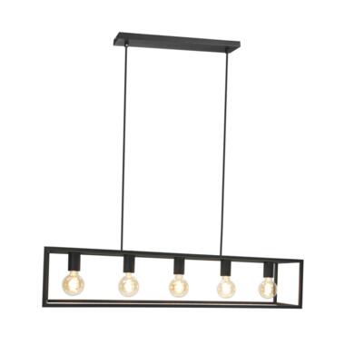 EGLO Eldrick Hanglamp - E27 - 100 cm - Zwart product