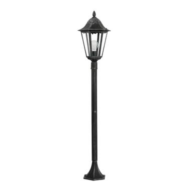 EGLO Navedo Staande lamp Buiten - E27 - 120 cm - Zwart, Zilver product