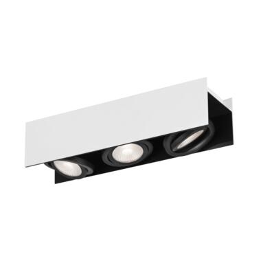 EGLO Vidago Plafondlamp - LED - 46,5 cm - Wit, Zwart - Dimbaar product