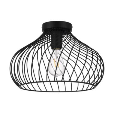 EGLO Staverton Plafondlamp - E27 - Ø 36,5 cm - Zwart product