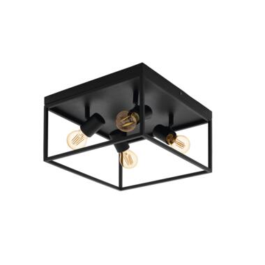 EGLO Silentina Plafondlamp - E27 - 36 cm - Zwart product