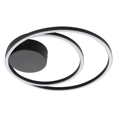 EGLO Ruotale Plafondlamp - LED - Ø 45 cm - Zwart/Wit product
