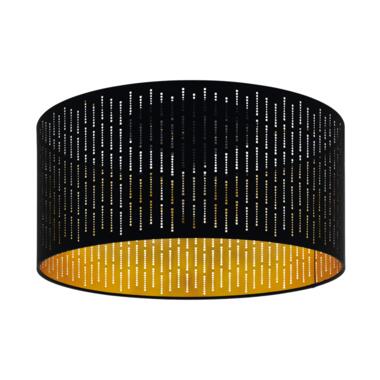 EGLO Varillas Plafondlamp - E27 - Ø 47,5 cm - Zwart/Goud product