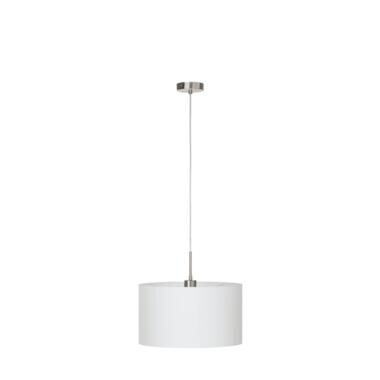 EGLO Pasteri - Hanglamp - 1 Lichts - Ø38cm - Nikkel-Mat - Wit product