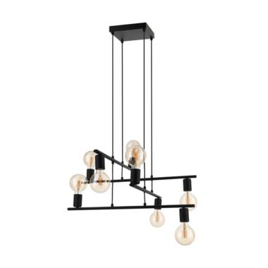 EGLO Mezzana - Hanglamp - E27 - 65 cm - Zwart product