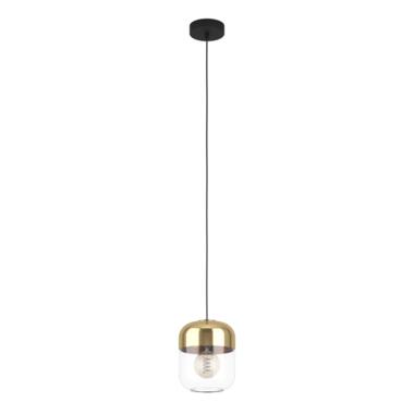 EGLO Maryvilla Hanglamp - E27 - Ø 17 cm - Goud/Zwart product