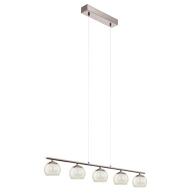 EGLO Romagnese Hanglamp - LED - 90 cm - Grijs/Amber, Wit product