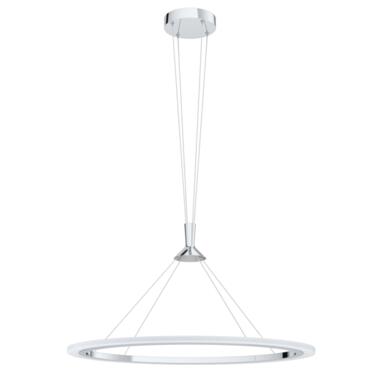 EGLO Hornitos-C Hanglamp - LED - 75,5 cm - Grijs/Satijn - Dimbaar product