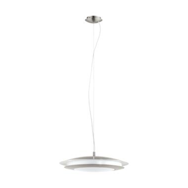 EGLO Moneva-C Hanglamp - LED - Ø 48,5 cm - Grijs/Wit - Dimbaar product