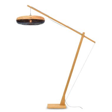 Vloerlamp Palawan - Bamboe/Zwart - 175x60x207cm product
