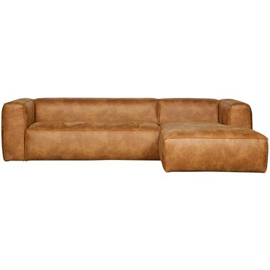 WOOOD Bean Hoekbank Rechts - Recycle leer - Cognac - 73x305x96 product