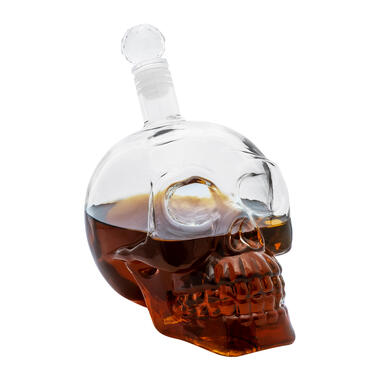 Aretica Whisky Karaf - Skull - Glas product