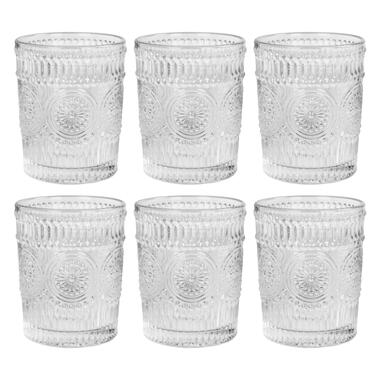 Krumble Waterglas vintage - 260 ml - Set van 6 product
