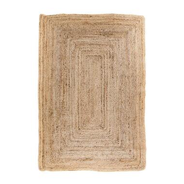 Vloerkleed 180x120cm Jute - Naturel - Kleed Bombay product