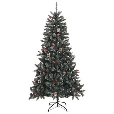 vidaXL Kunstkerstboom met standaard 180 cm PVC groen product