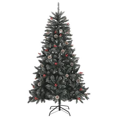 vidaXL Kunstkerstboom met standaard 150 cm PVC groen product