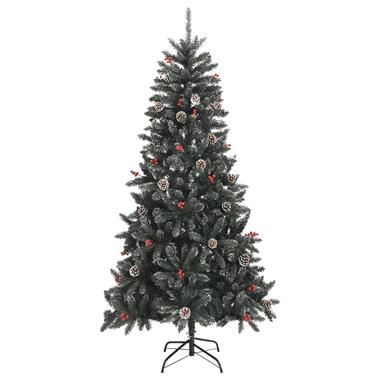 vidaXL kerstboom met standaard 210 cm PVC groen product