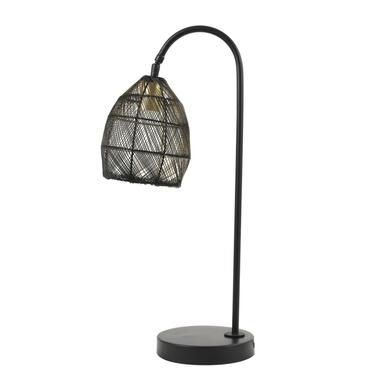 Tafellamp Meya - Zwart - 23x18x60cm product