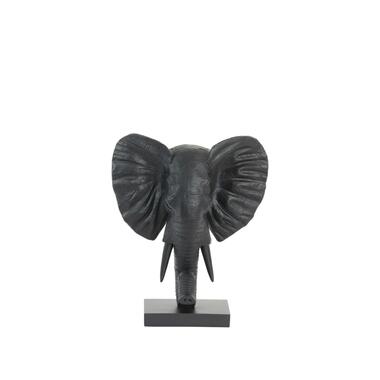 Ornament Elephant - Zwart - 30x15x35.5cm product