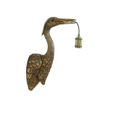 Wandlamp Crane - Antiek Brons - 29.5x16x48cm product