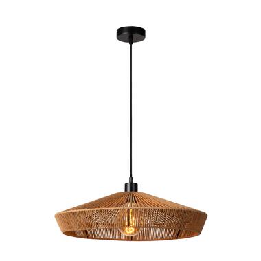 Lucide YUNKAI - Hanglamp - Ø 50 cm - 1xE27 - Licht hout product