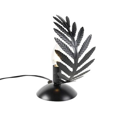 Ylumen Tafellamp Palm 1 blad -H 24 cm - zwart product