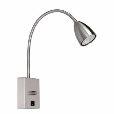 Highlight Wandlamp Malmö - met USB incl. LED - mat chroom product