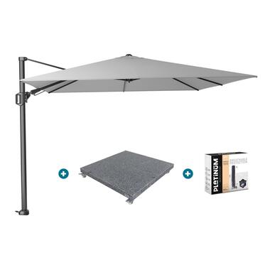 Platinum Challenger Premium T2 3x3 m - Light Grey met voet en hoes product