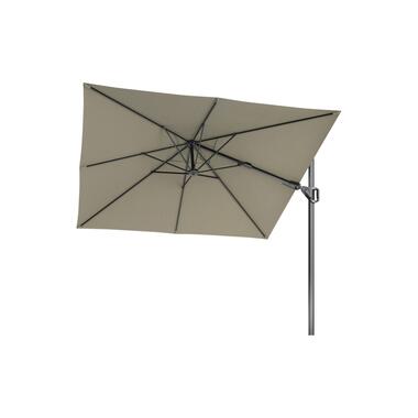Platinum Voyager Vierkante Zweefparasol T2 2,7x2,7 m. - Taupe product