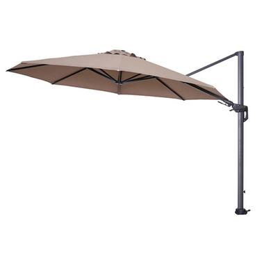 Garden Impressions Hawaii Zweefparasol 350 cm. Rond - Taupe product