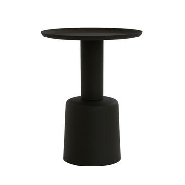 Bijzettafel Milaki - Zwart - Ø39cm product