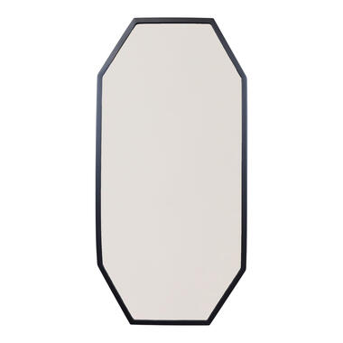 LOFT42 Octa wandspiegel – Zwart - metaal – 79x39 product