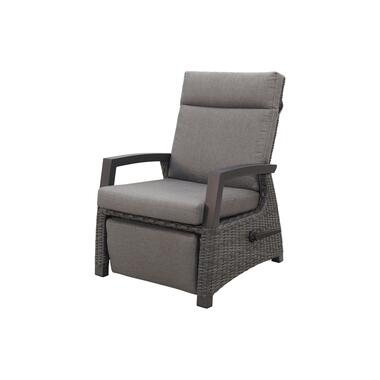 VDG Verstelbare loungestoel met voetensteun - Darwin - antraciet product
