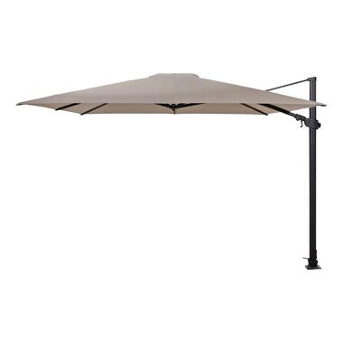 4 seasons Zweefparasol siesta premium 300 x 300 cm - Taupe product