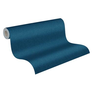 Livingwalls behang - effen - blauw - 53 cm x 10,05 m - AS-375216 product
